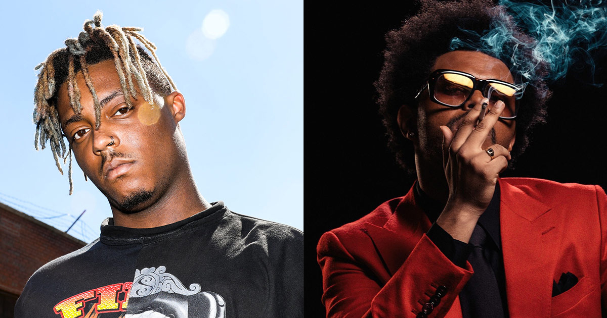 Weeknd Smoiling Juice WRLD a The Weeknd -