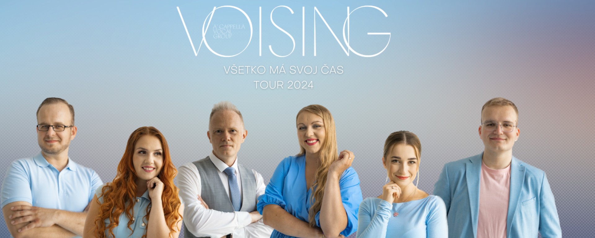 Voising: Čo koncert, to krst! Vokálna skupina Voising pokrstí nový album na piatich zastávkach slovenského turné!