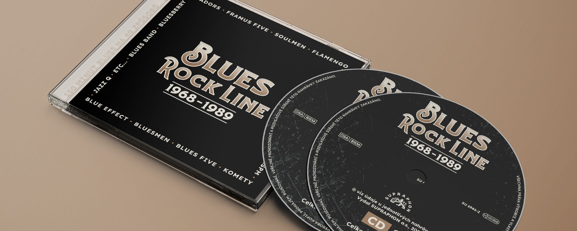 150 minút blues na 40 spôsobov: BLUES ROCK LINE 1968–1989   Vychádza jubilejný diel výnimočnej kompilačnej série.